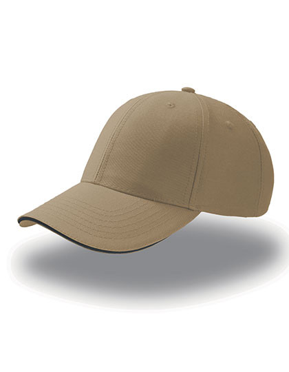 Atlantis Headwear Sport Sandwich Cap Khaki