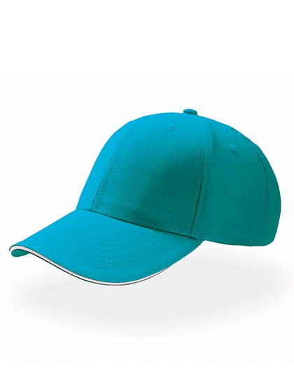 Atlantis Headwear Sport Sandwich Cap Turquoise