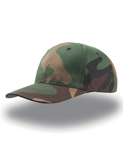 Atlantis Headwear Start Six Cap Camouflage