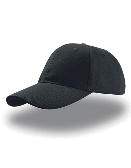 Atlantis Headwear Liberty Six Cap Black
