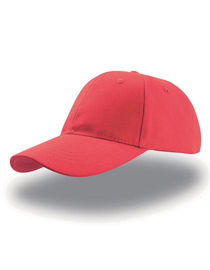 Atlantis Headwear Liberty Six Cap Red