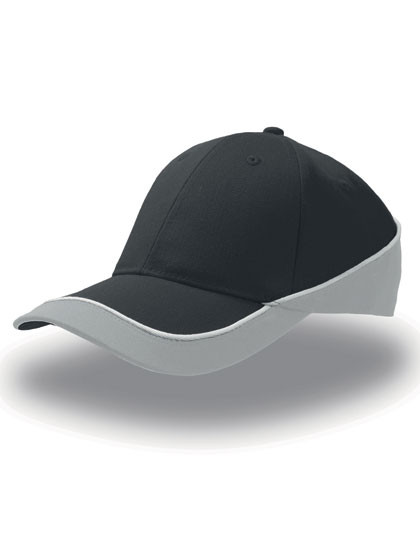 Atlantis Headwear Racing Cap Black