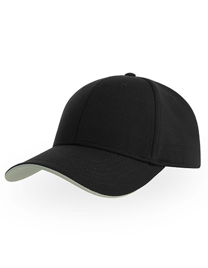 Atlantis Headwear Green House Cap Black