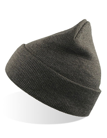 Atlantis Headwear Wind Beanie Grey Melange