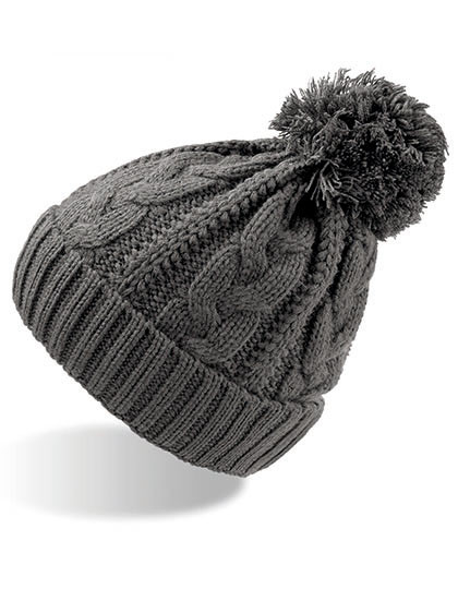 Atlantis Headwear Beanie Vogue Dark Grey