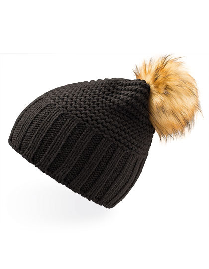 Atlantis Headwear Monte Bianco Beanie Black