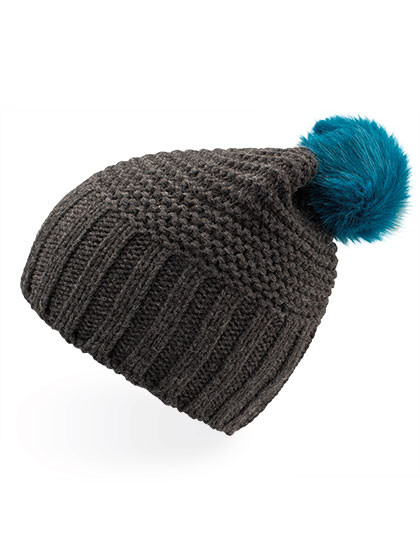 Atlantis Headwear Monte Bianco Beanie Dark Grey