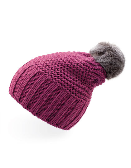 Atlantis Headwear Monte Bianco Beanie Fuchsia