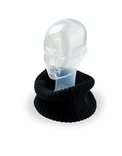 Atlantis Headwear Dapper - Knitted Neckwarmer Navy