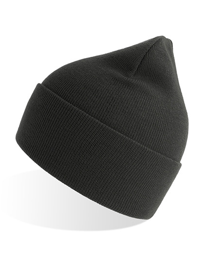 Atlantis Headwear Pure Beanie Dark Grey Melange