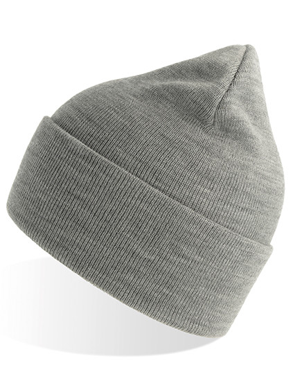 Atlantis Headwear Pure Beanie Light Grey Melange