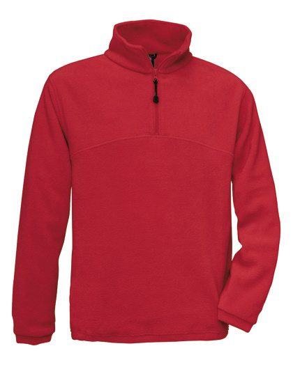 B&C COLLECTION Unisex Fleece Highlander+ Red
