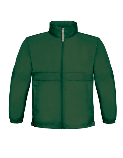 B&C COLLECTION Kids´ Jacket Sirocco Bottle Green