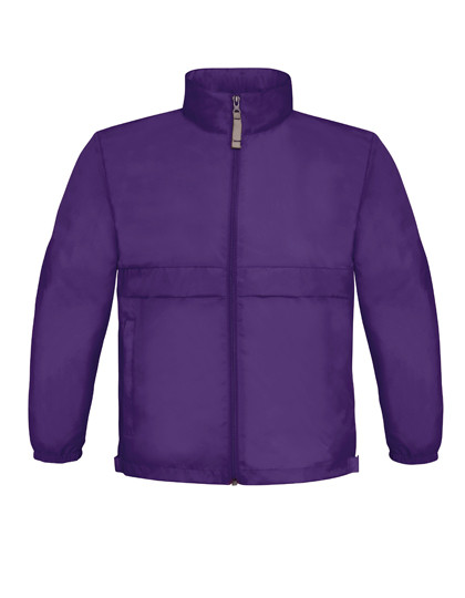 B&C COLLECTION Kids´ Jacket Sirocco Purple