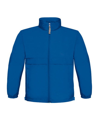 B&C COLLECTION Kids´ Jacket Sirocco Royal Blue