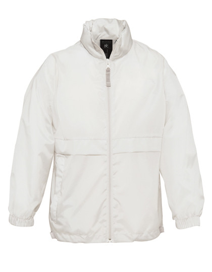B&C COLLECTION Kids´ Jacket Sirocco White