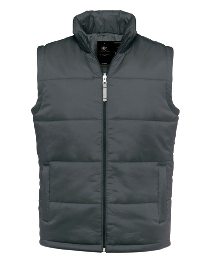 B&C COLLECTION Men´s Bodywarmer Dark Grey (Solid)