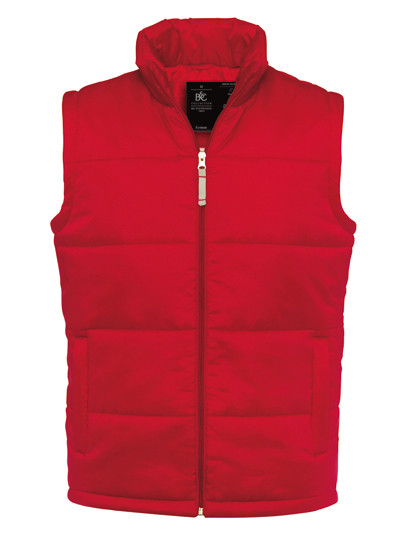 B&C COLLECTION Men´s Bodywarmer Red