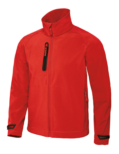 B&C COLLECTION Men´s X-Lite Softshell Deep Red