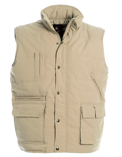 B&C COLLECTION Unisex Bodywarmer Explorer Beige