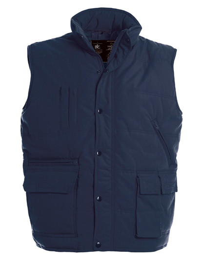 B&C COLLECTION Unisex Bodywarmer Explorer Navy