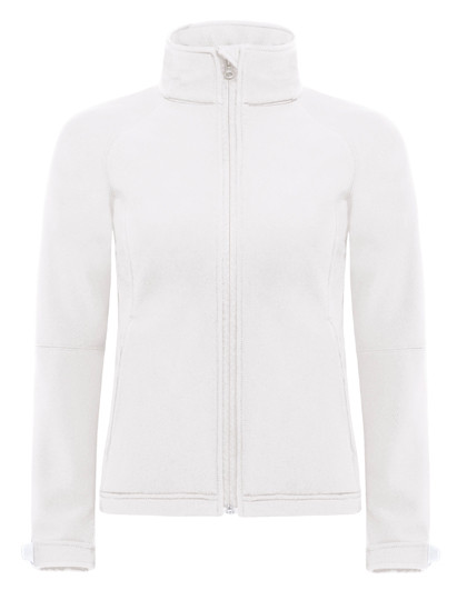 B&C COLLECTION Women´s Hooded Softshell White