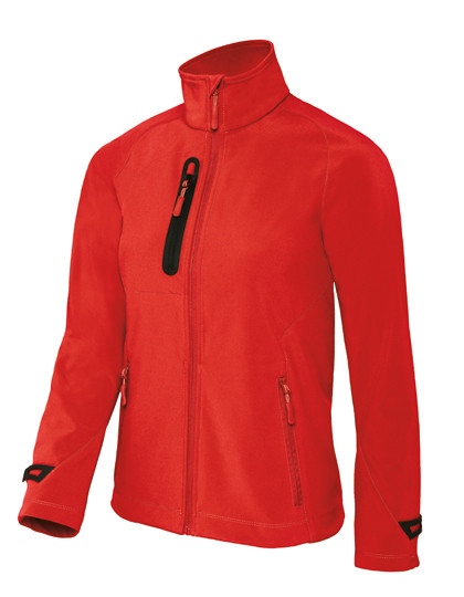 B&C COLLECTION Women´s X-Lite Softshell Deep Red