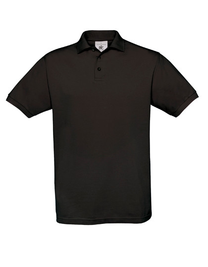 B&C BE INSPIRED Unisex Polo Safran Black