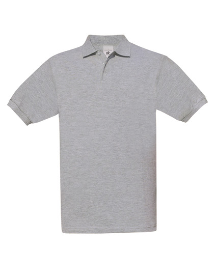 B&C BE INSPIRED Unisex Polo Safran Heather Grey