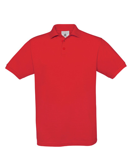 B&C BE INSPIRED Unisex Polo Safran Red