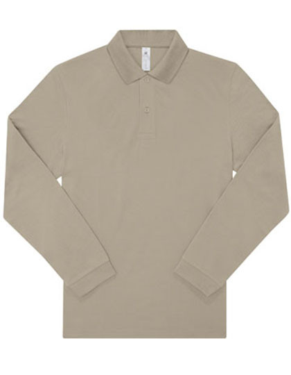 B&C BE INSPIRED My Polo 180 Long Sleeve Mastic