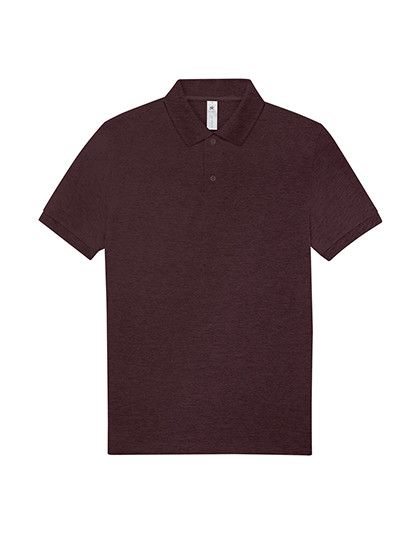 B&C BE INSPIRED My Polo 210 Heather Burgundy