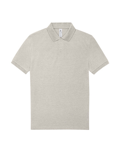 B&C BE INSPIRED My Polo 210 Heather Grey Fog