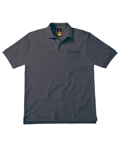 B&C BE INSPIRED Energy Pro Polo Dark Grey (Solid)