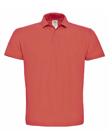 B&C BE INSPIRED Unisex Polo ID.001 Pixel Coral