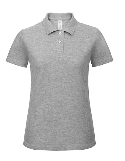B&C BE INSPIRED Women´s Polo ID.001 Heather Grey