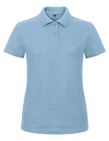 B&C BE INSPIRED Women´s Polo ID.001 Light Blue