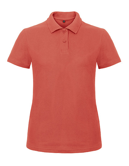 B&C BE INSPIRED Women´s Polo ID.001 Pixel Coral