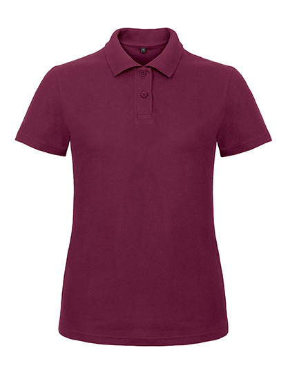 B&C BE INSPIRED Women´s Polo ID.001 Wine