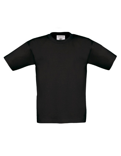 B&C BE INSPIRED Kids´ T-Shirt Exact 150 Black