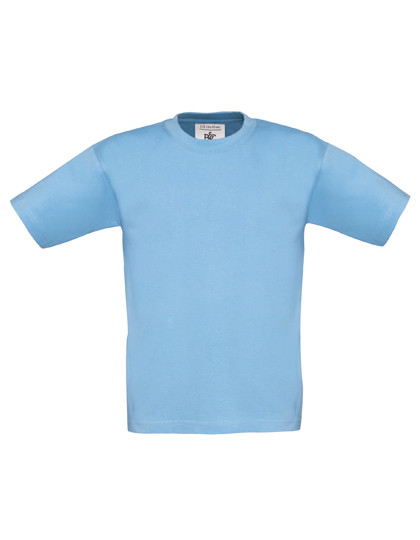 B&C BE INSPIRED Kids´ T-Shirt Exact 150 Sky Blue