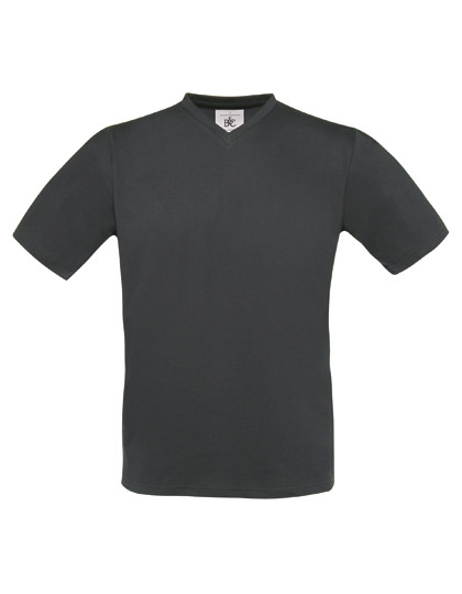 B&C BE INSPIRED T-Shirt Exact V-Neck Dark Grey (Solid)