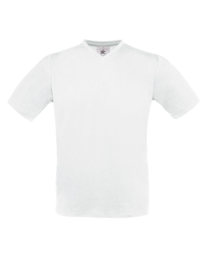 B&C BE INSPIRED T-Shirt Exact V-Neck White