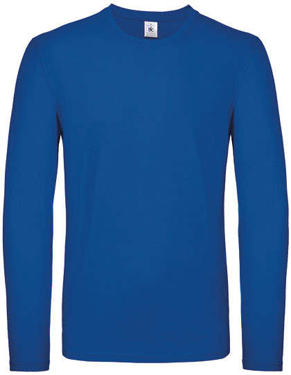 B&C BE INSPIRED Men´s T-Shirt #E150 Long Sleeve Royal Blue