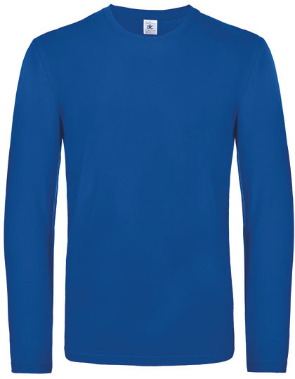 B&C BE INSPIRED Men´s T-Shirt #E190 Long Sleeve Royal Blue