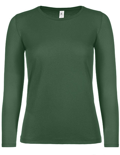 B&C BE INSPIRED Women´s T-Shirt #E150 Long Sleeve Bottle Green