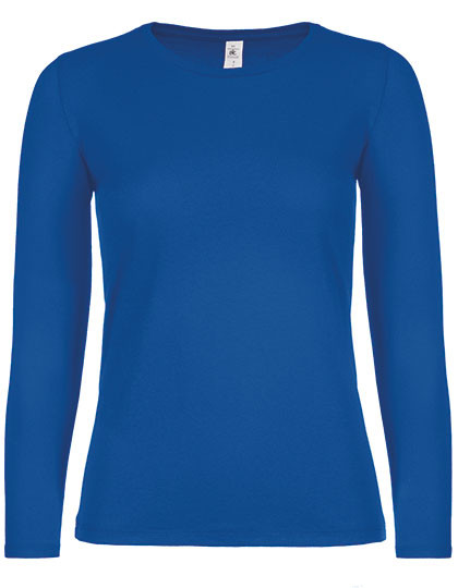 B&C BE INSPIRED Women´s T-Shirt #E150 Long Sleeve Royal Blue