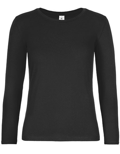 B&C BE INSPIRED Women´s T-Shirt #E190 Long Sleeve Black