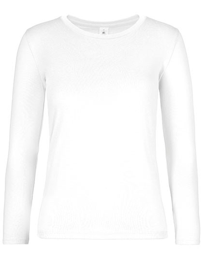 B&C BE INSPIRED Women´s T-Shirt #E190 Long Sleeve White