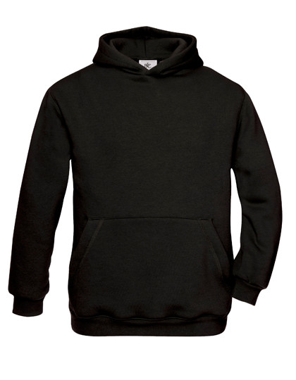 B&C BE INSPIRED Kids´ Hooded Sweat Black